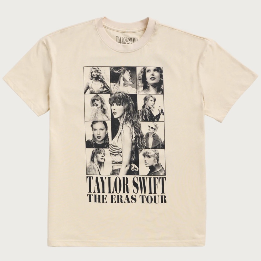 TAYLOR SWIFT | THE ERAS TOUR US DATES BEIGE T-SHIRT | S